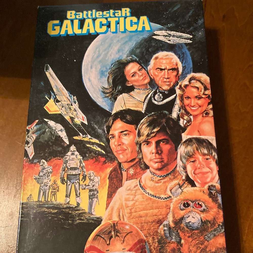 BATTLESTAR GALACTICA VHS AIRCRAFT CARRIER IN SPACE